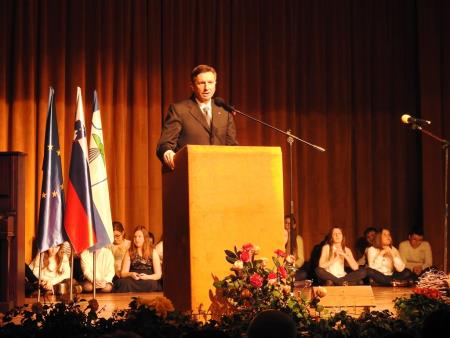 Predsednik Republike Slovenije Borut Pahor na prireditvi ob mednarodnem dnevu maternega jezika na Razkrižju 19